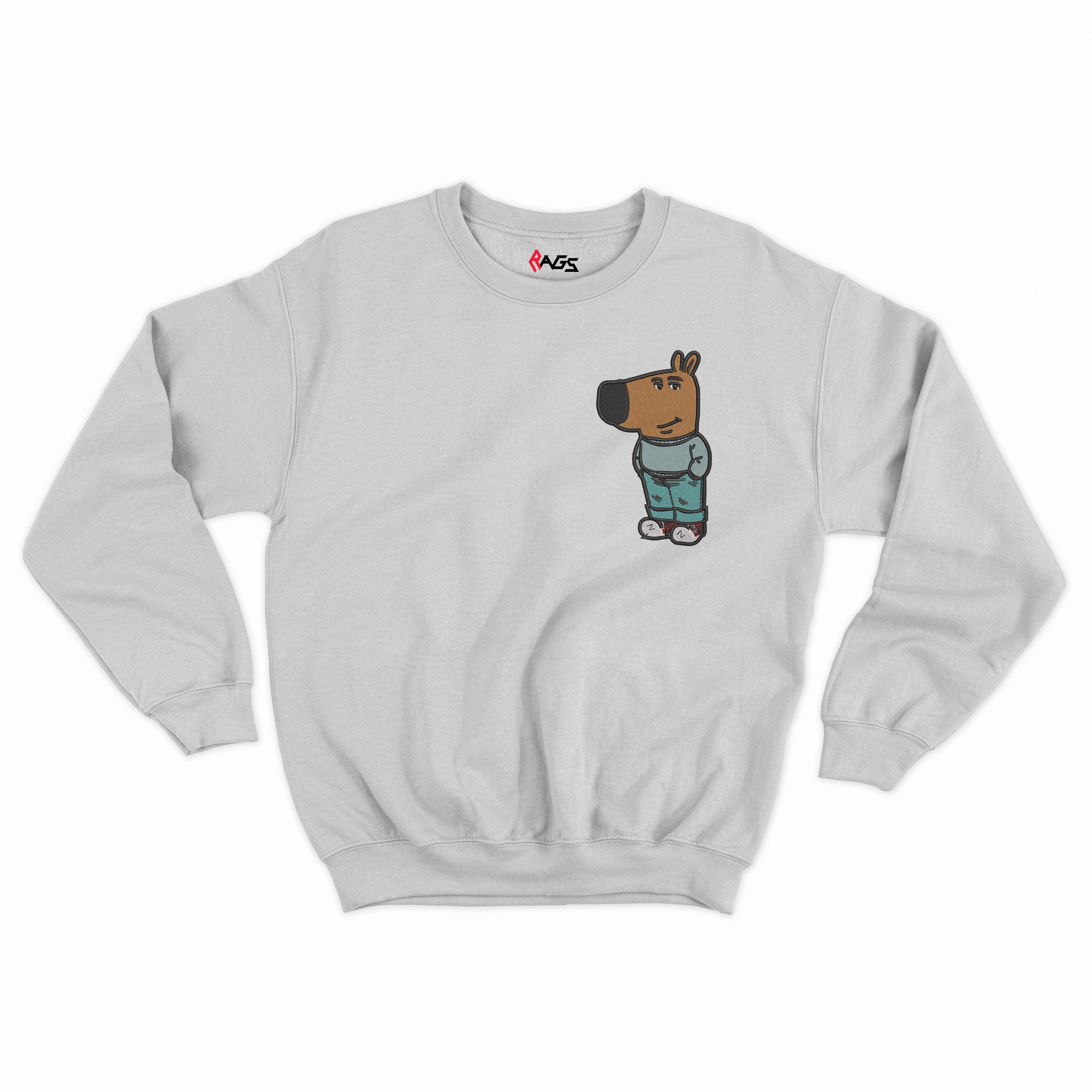 Chill Guy embroidered Sweater